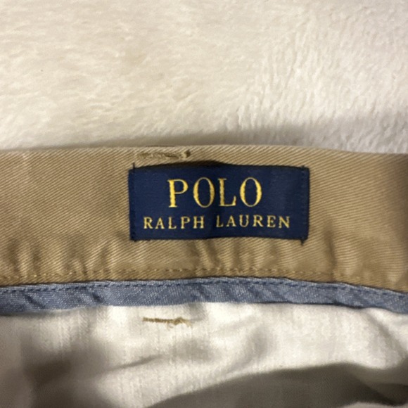 Polo Ralph Lauren Chino Shorts Mens 40 Brown Tan 6" Inseam Classic Fit Preppy - Picture 2 of 8
